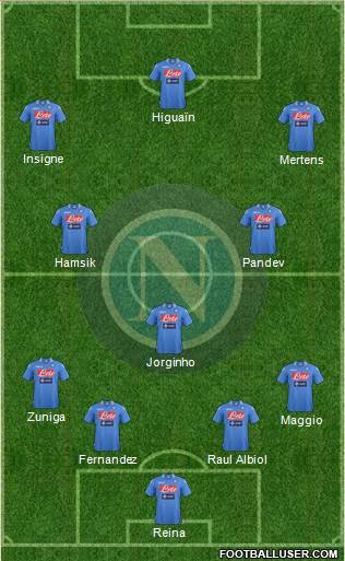 Napoli Formation 2014