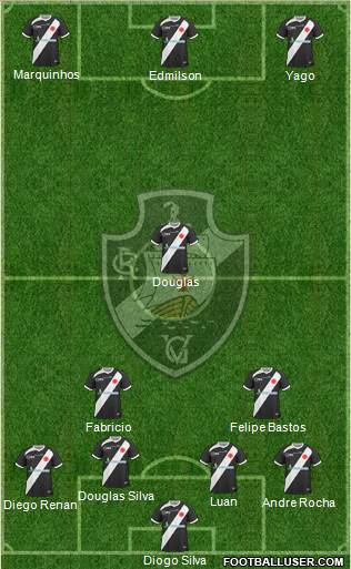 CR Vasco da Gama Formation 2014