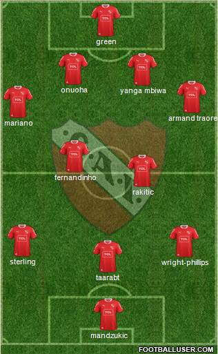 Independiente Formation 2014