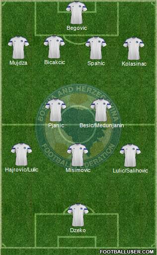 Bosnia and Herzegovina Formation 2014