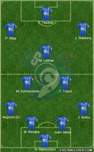 Union Sportive Créteil-Lusitanos Football Formation 2014