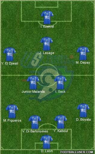 Union Sportive Créteil-Lusitanos Football Formation 2014
