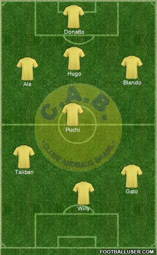 Clube Andraus Brasil Formation 2014