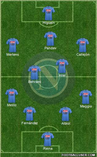 Napoli Formation 2014