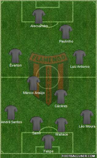 Flamengo EC de Arcoverde Formation 2014