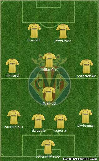 Villarreal C.F., S.A.D. Formation 2014