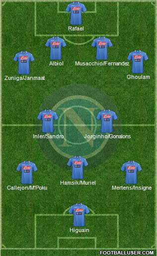Napoli Formation 2014