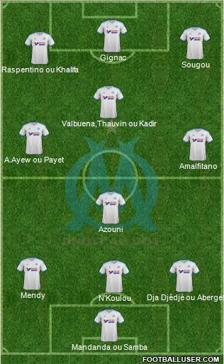 Olympique de Marseille Formation 2014