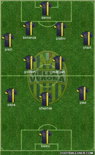 Hellas Verona Formation 2014