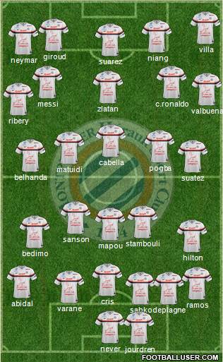 Montpellier Hérault Sport Club Formation 2014