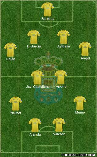 U.D. Las Palmas S.A.D. Formation 2014