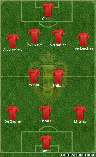 Belgium Formation 2014