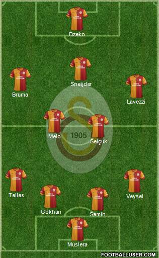 Galatasaray SK Formation 2014