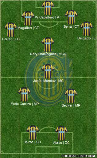 Rosario Central Formation 2014