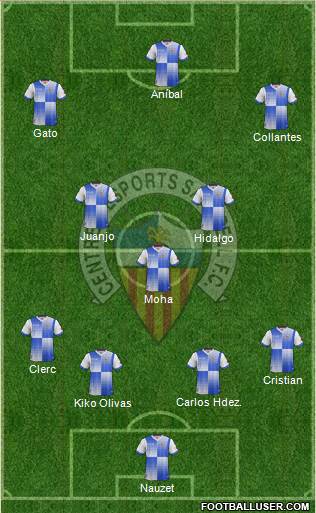 C.E. Sabadell Formation 2014