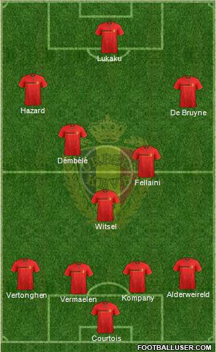 Belgium Formation 2014