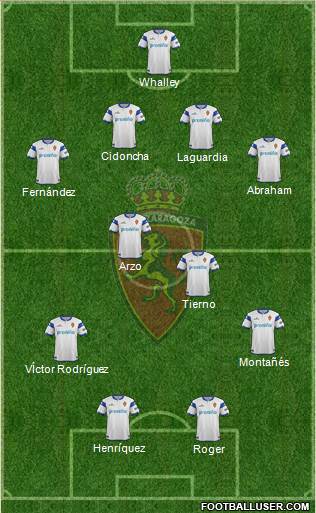 R. Zaragoza S.A.D. Formation 2014