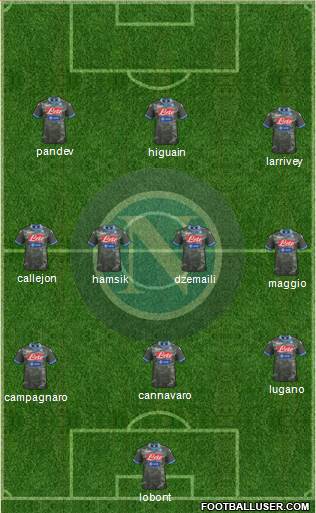 Napoli Formation 2014
