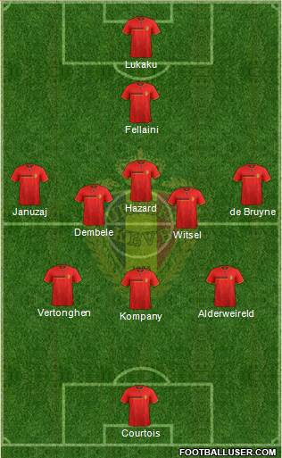 Belgium Formation 2014