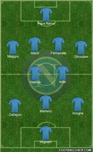 Napoli Formation 2014