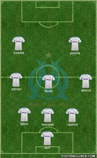 Olympique de Marseille Formation 2014