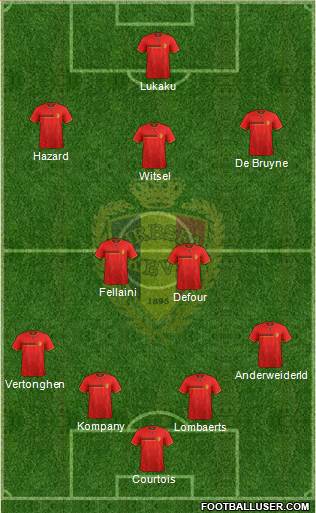 Belgium Formation 2014