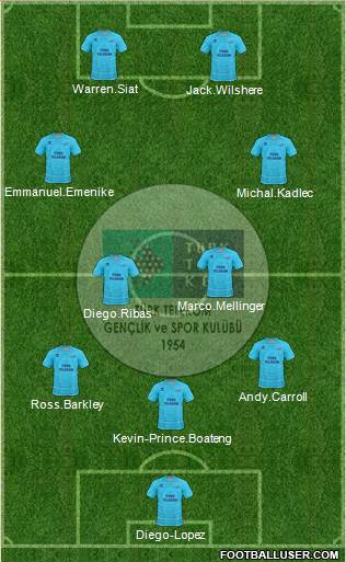 Türk Telekomspor Formation 2014
