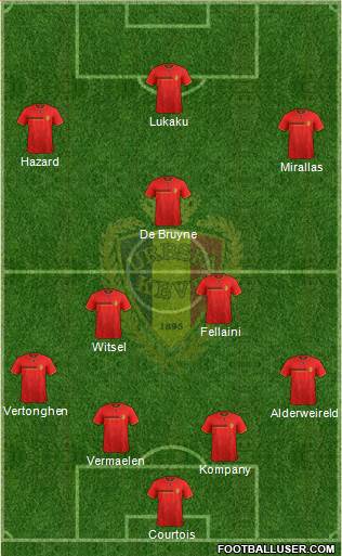 Belgium Formation 2014
