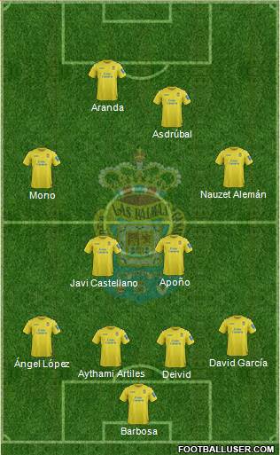 U.D. Las Palmas S.A.D. Formation 2014