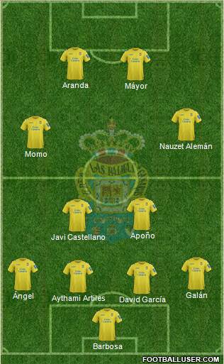 U.D. Las Palmas S.A.D. Formation 2014