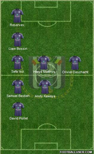 RSC Anderlecht Formation 2014