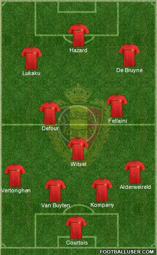 Belgium Formation 2014