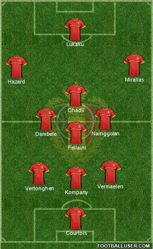 Belgium Formation 2014