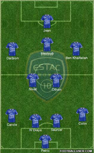 Esperance Sportive Troyes Aube Champagne Formation 2014