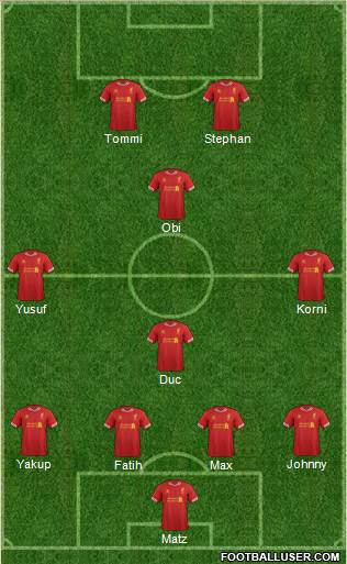 Liverpool Formation 2014
