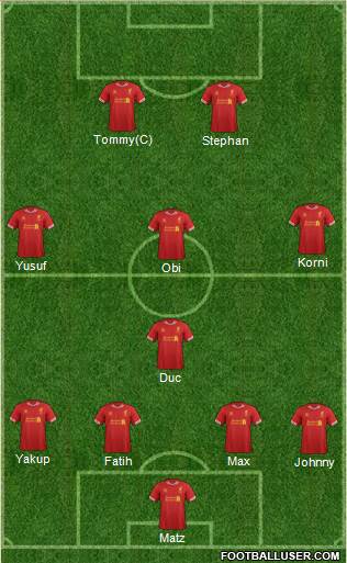 Liverpool Formation 2014