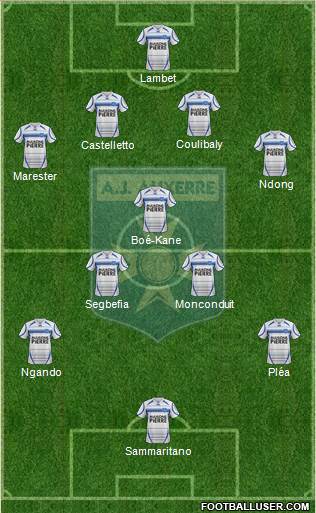 A.J. Auxerre Formation 2014