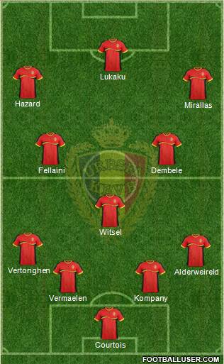Belgium Formation 2014
