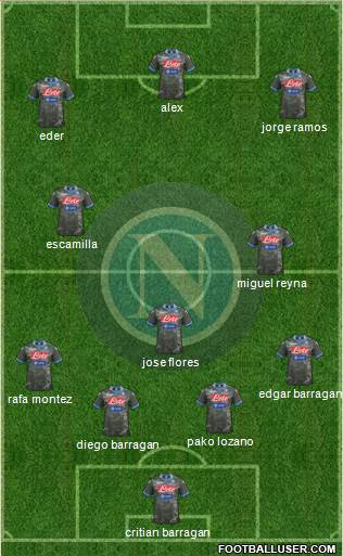 Napoli Formation 2014