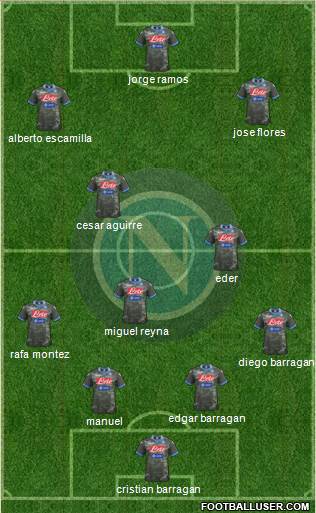Napoli Formation 2014