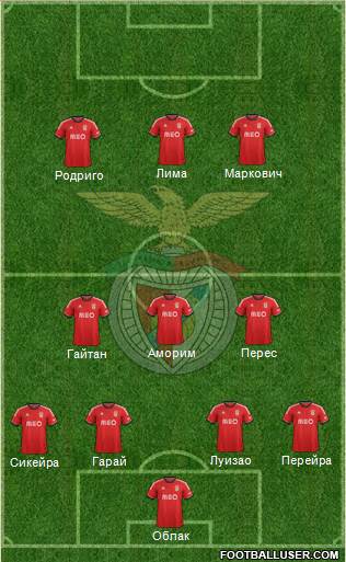 Sport Lisboa e Benfica - SAD Formation 2014