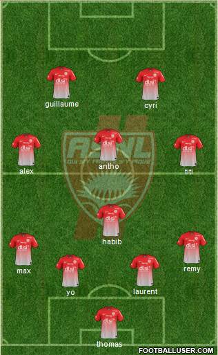 A.S. Nancy Lorraine Formation 2014