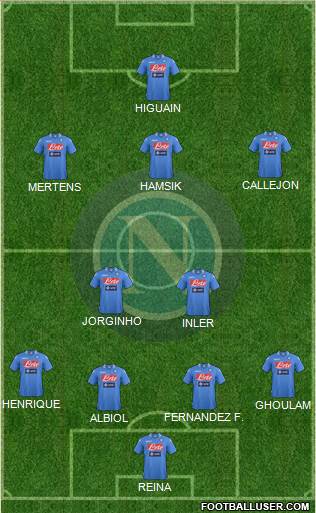 Napoli Formation 2014