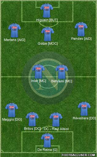 Napoli Formation 2014