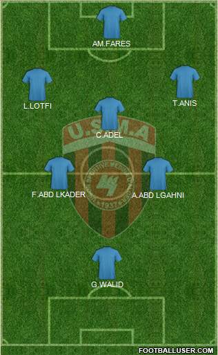 Union Sportive de la Médina d'Alger Formation 2014