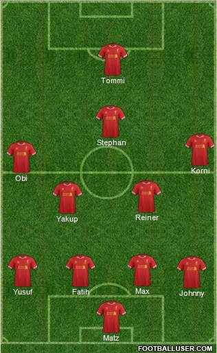 Liverpool Formation 2014