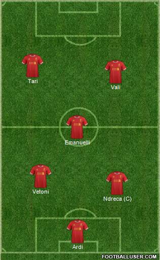 Liverpool Formation 2014