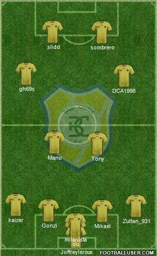 CD Itagüí Ditaires Formation 2014