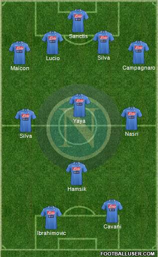 Napoli Formation 2014