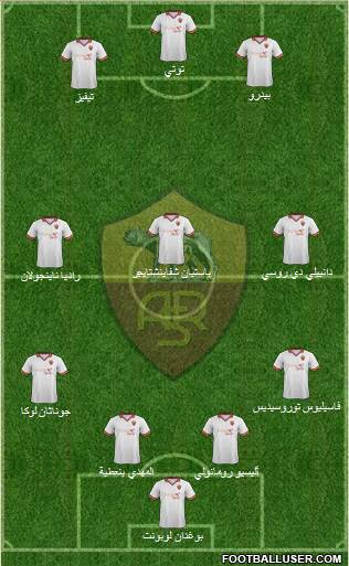 AS Roma Formation 2014